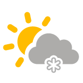 neve debole e schiarite